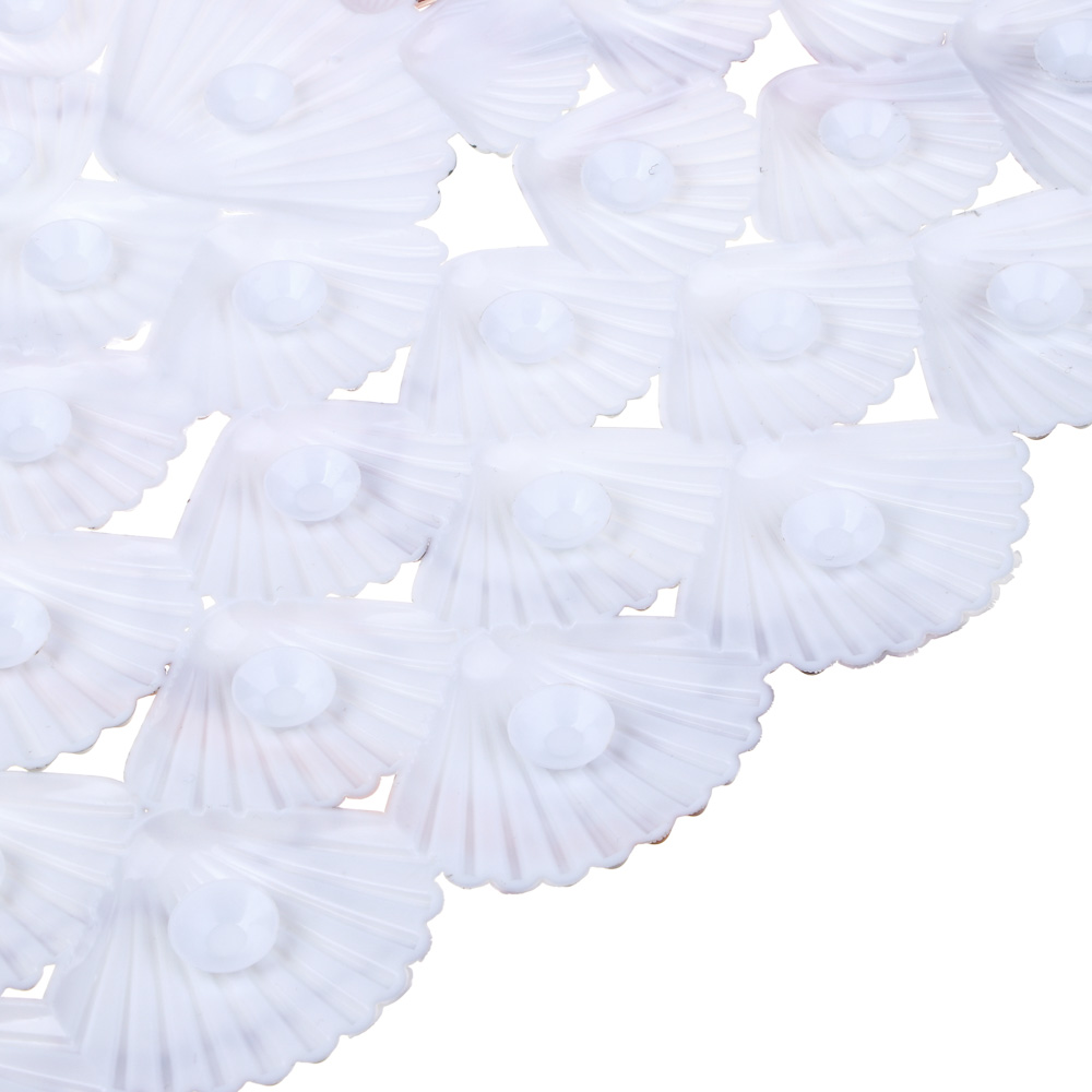 VETTA Коврик в ванну противоскользящий, ПВХ, 66x38 см, "Сплит", 2 дизайна, арт.№ 462-431