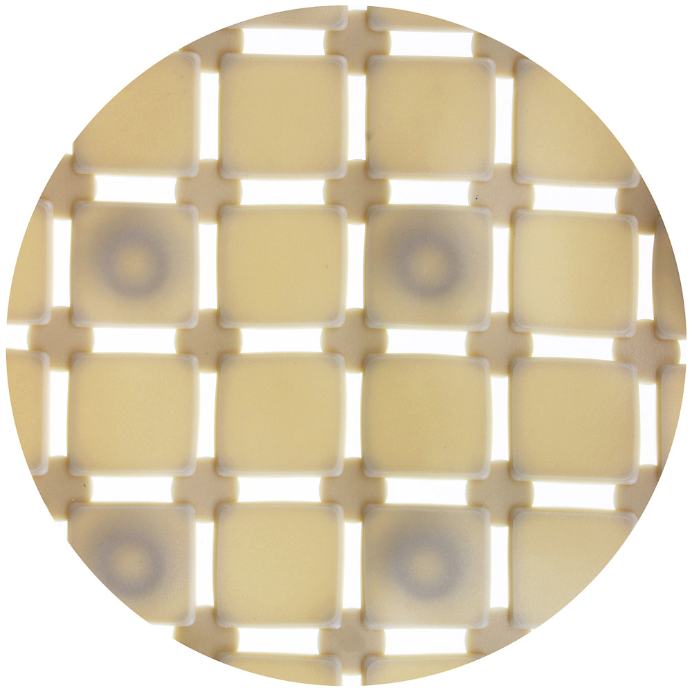 VETTA Коврик в ванную противоскользящий, ПВХ, 69х38см, "Мозаика", 2 цвета, арт.№ 403-092