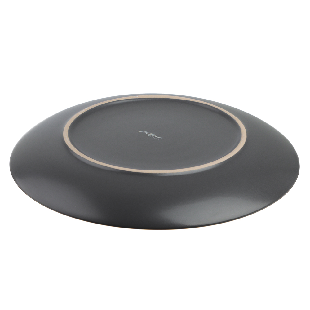 MILLIMI Тарелка подстановочная 27х3см, керамика, графит, арт.№ 824-157