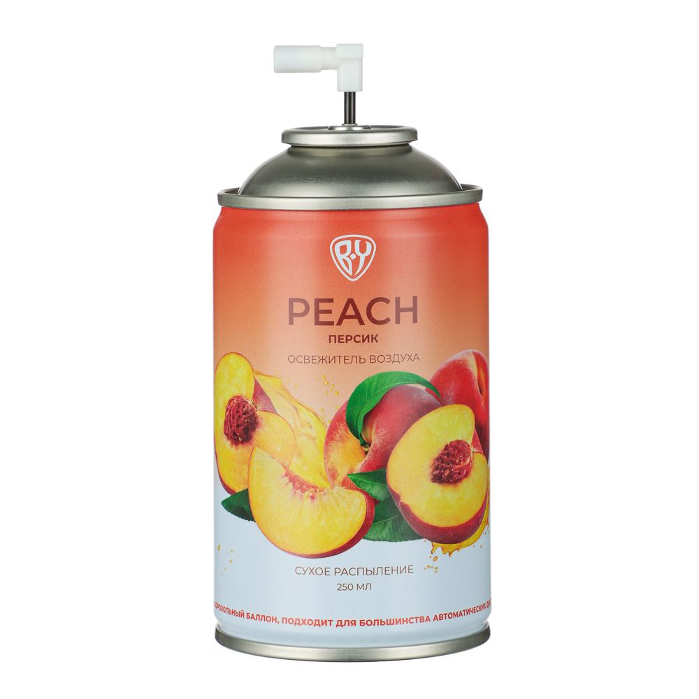 BY Освежитель воздуха Автоматик 250мл, персик, арт.№ 778-148