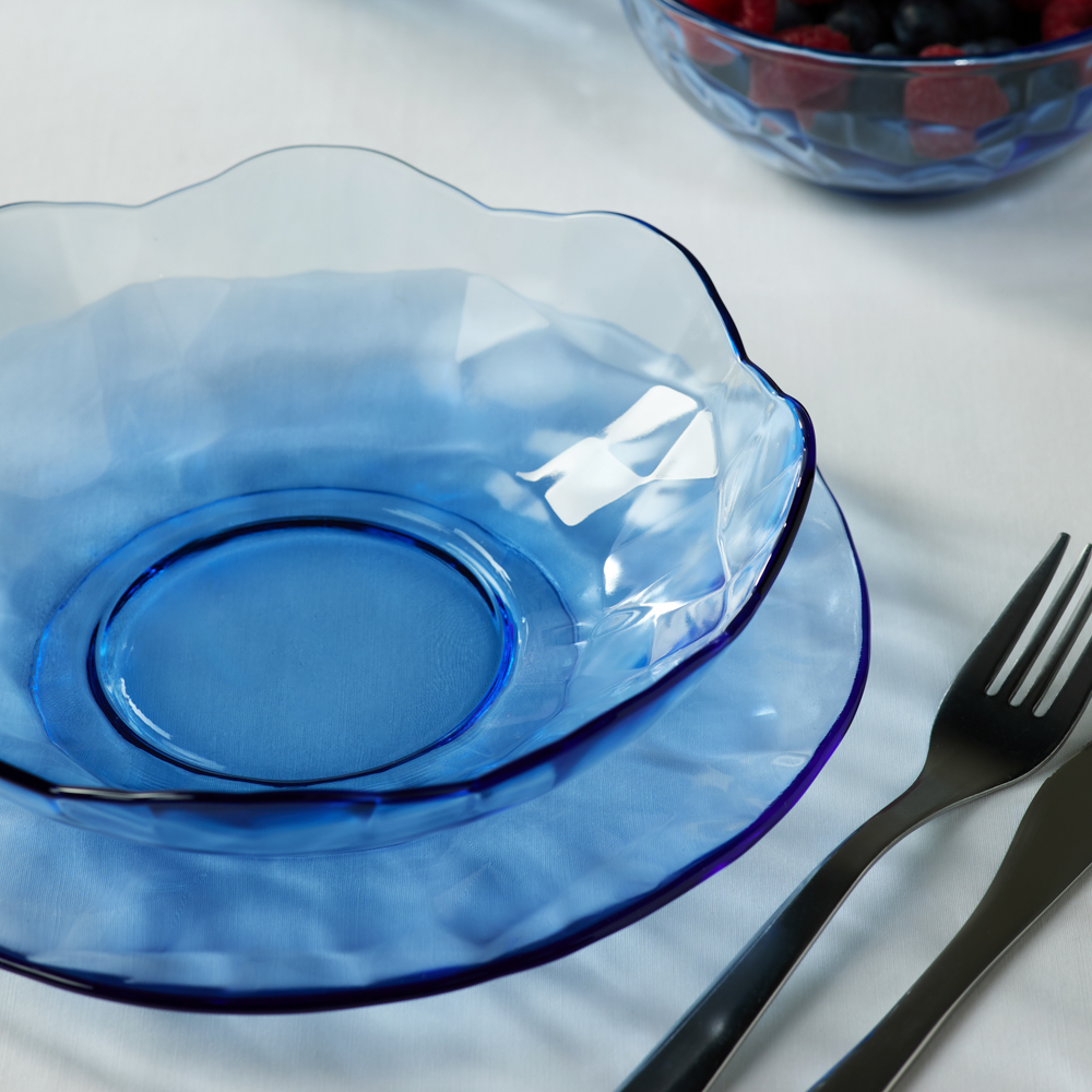 Fancy Diamond Тарелка обеденная 20 см, стекло, арт.№ 877-010