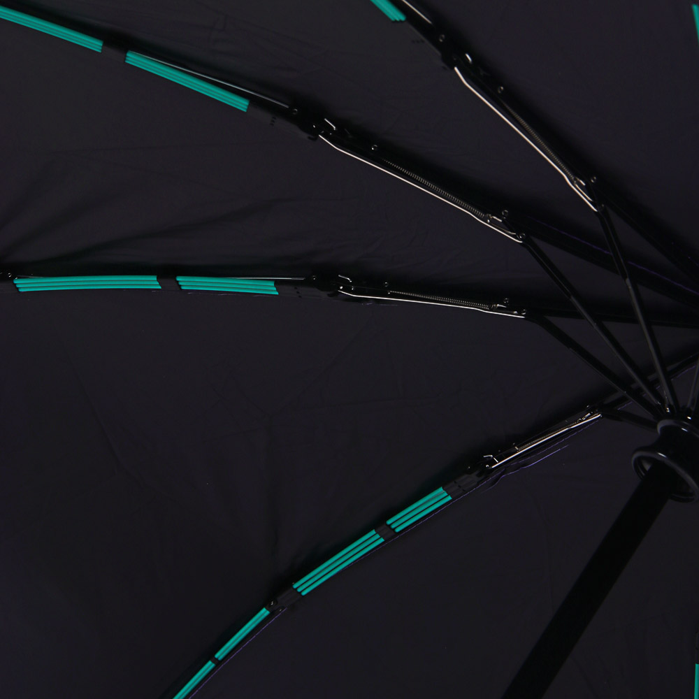 Зонт автомат, d104 см, 10 спиц, тройные спицы, антиветер, ручка-карабин, металл, п/э, UF, 4 цвета, арт.№ 302-411