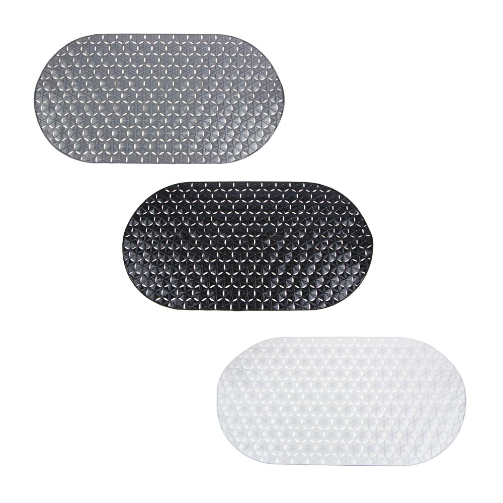 Коврик противоскользящий тм VETTA Невис, ПВХ, 66x35см, 3 цвета, арт.№ 403-097