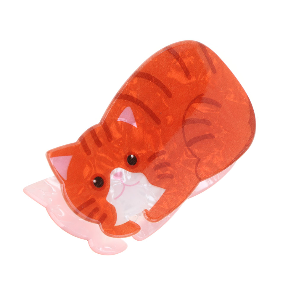 ЮНИLOOK Краб для волос, 8-8,5 см, пластик, 4 дизайна, ACS-118, арт.№ 321-040