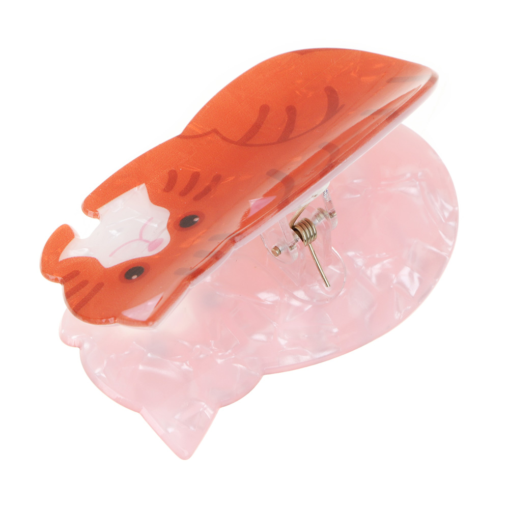 ЮНИLOOK Краб для волос, 8-8,5 см, пластик, 4 дизайна, ACS-118, арт.№ 321-040