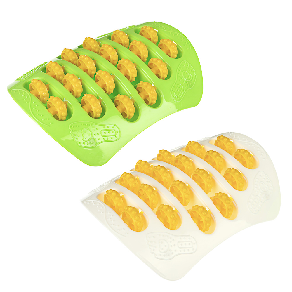 SILAPRO Массажер для ступней, 25х18,5см, пластик, 2 цвета, арт.№ 192-024