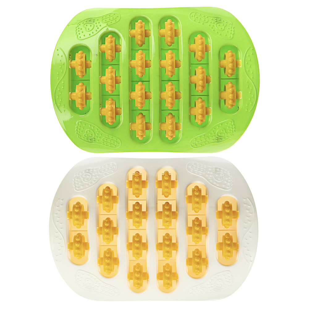 SILAPRO Массажер для ступней, 25х18,5см, пластик, 2 цвета, арт.№ 192-024