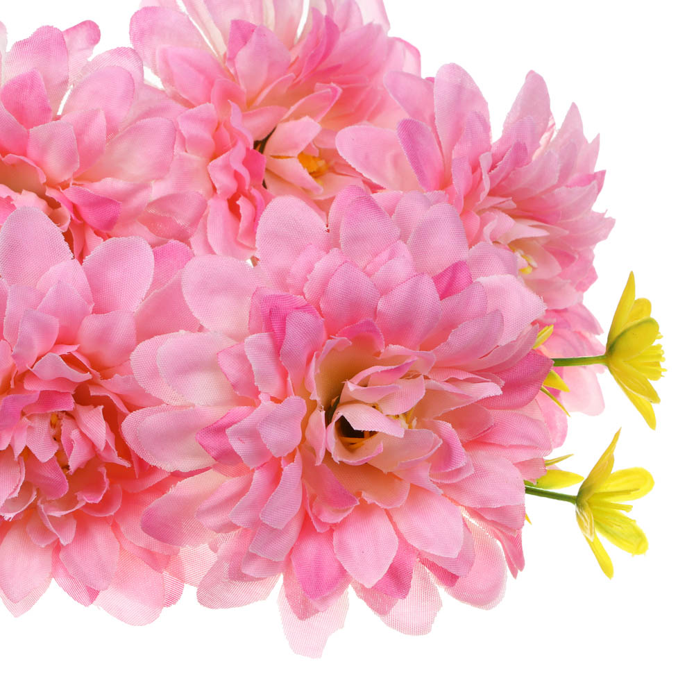 LADECOR Букет искусственных цветов, 32 см, ткань, пластик, железная проволока, 4 цвета, арт.№ 535-212