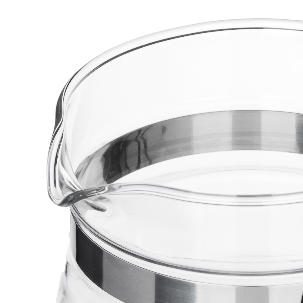 LEBEN Турка электрическая с выключателем 500Вт, стекло, арт.№ 286-020