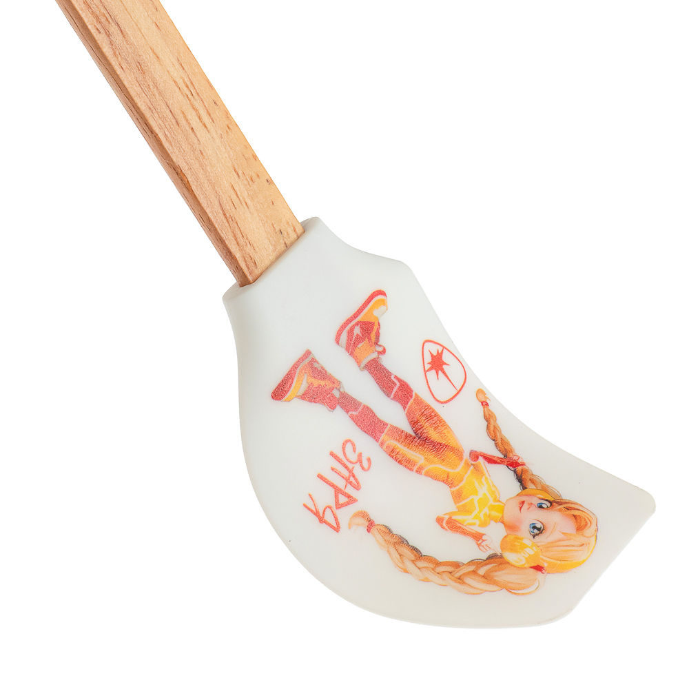 BY Русские Супергерои Лопатка силиконовая, 3 дизайна, арт.№ 856-020
