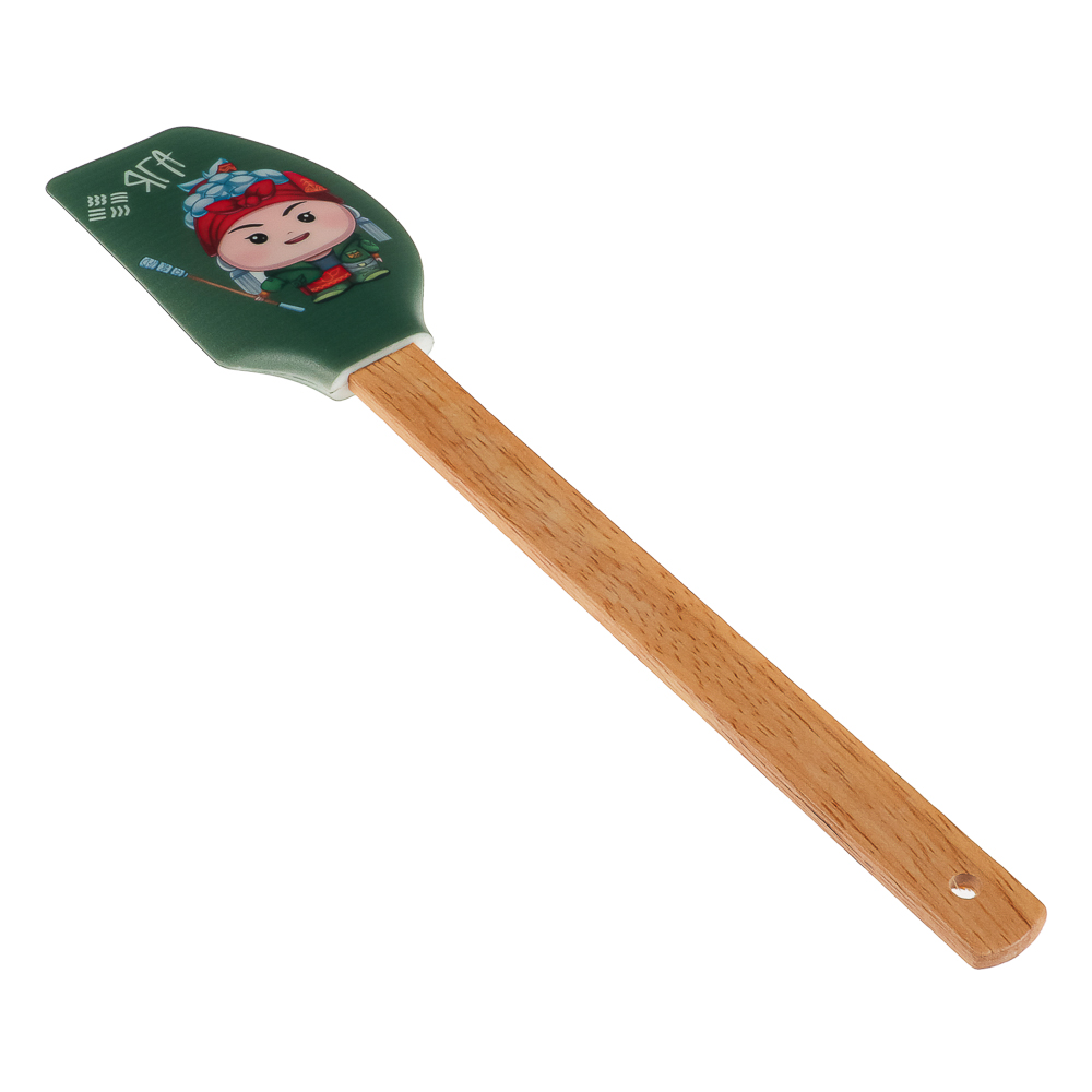 BY Русские Супергерои Набор 2 пр., лопатка силиконовая Яга, форма для печенья, арт.№ 856-021