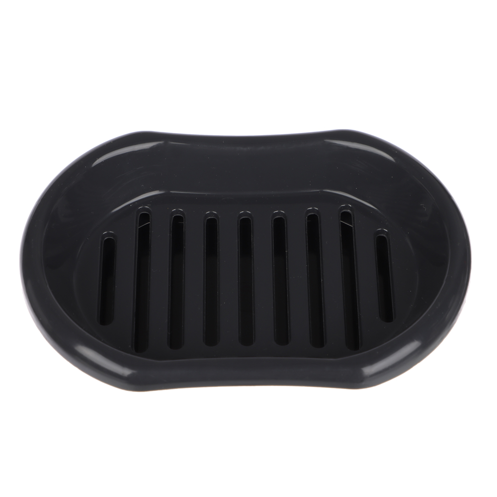 Мыльница с решеткой, Фантазия, пластик, серый, арт.№ 463-460