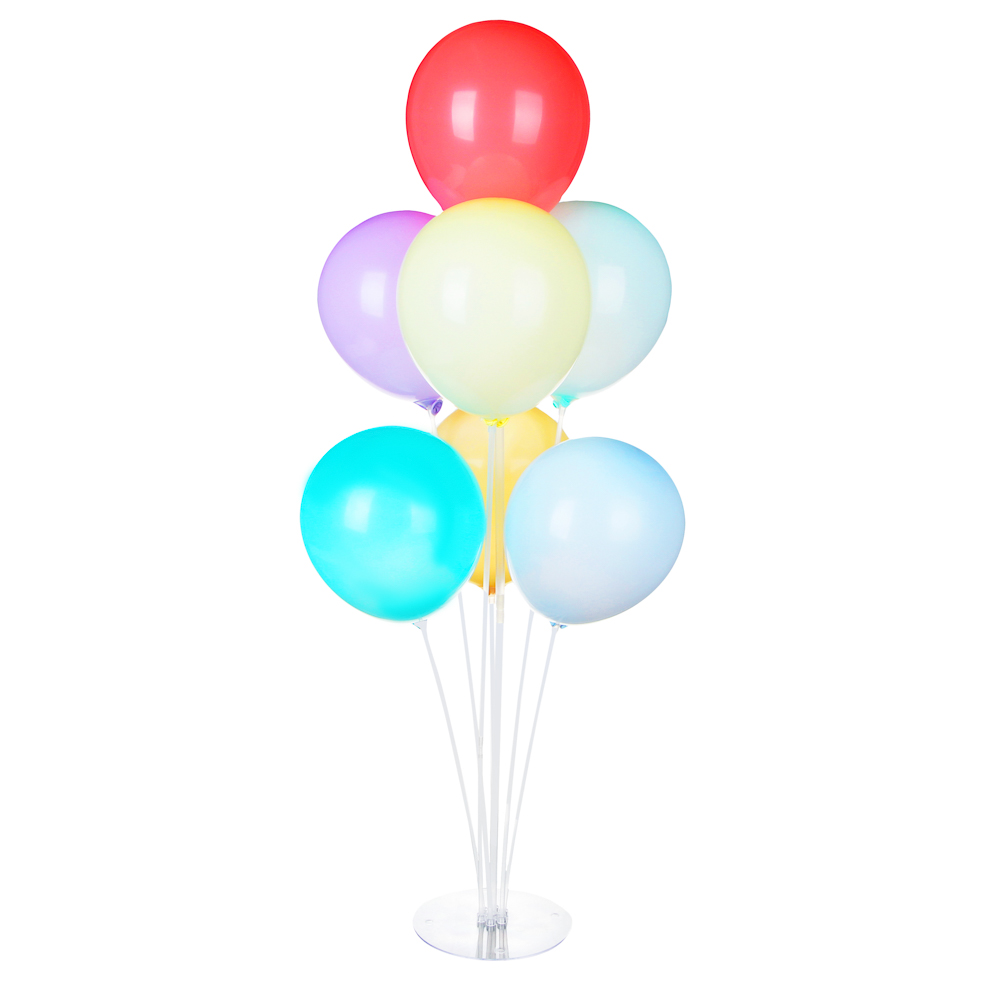 Держатель для воздушных шаров тм Fntastic, пластик, 7 наконечников, складной, арт.№ 518-068