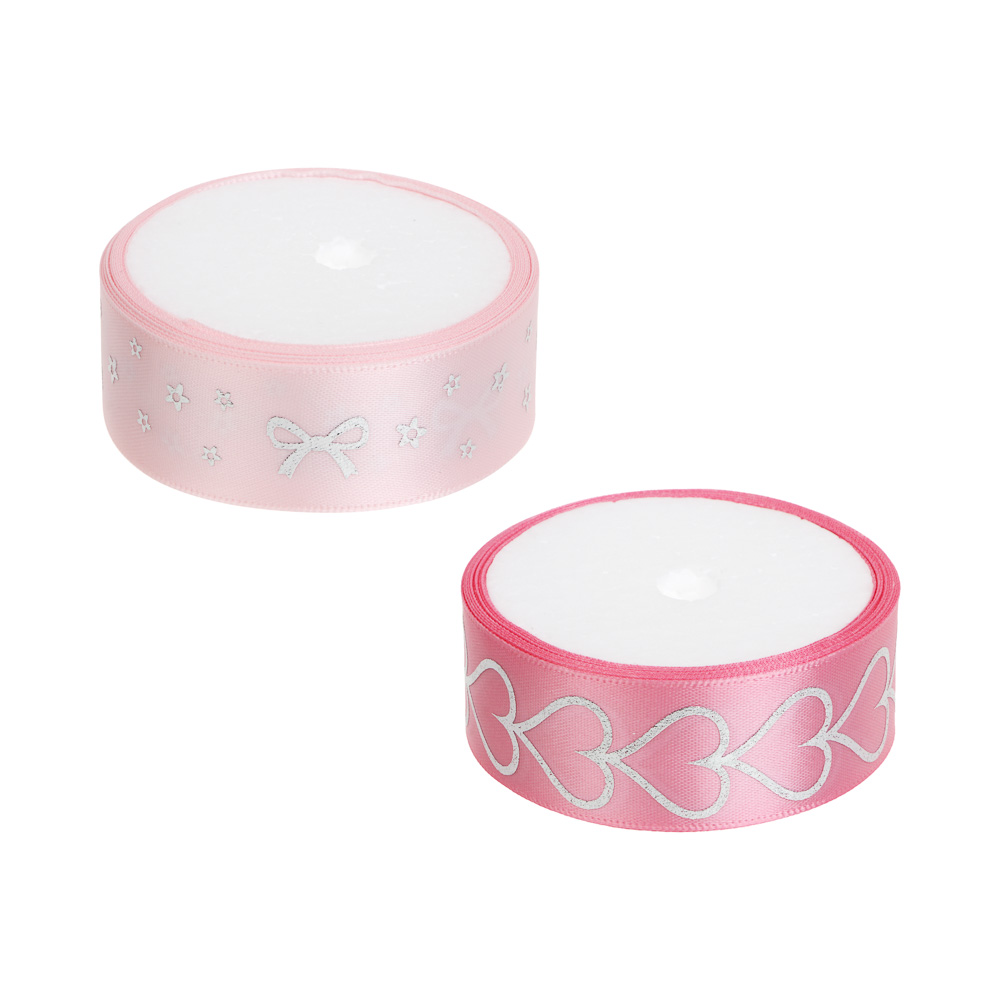 Лента для подарков тм Fntastic 2,5 см x 3 м, полиэстер, арт.№ 505-168