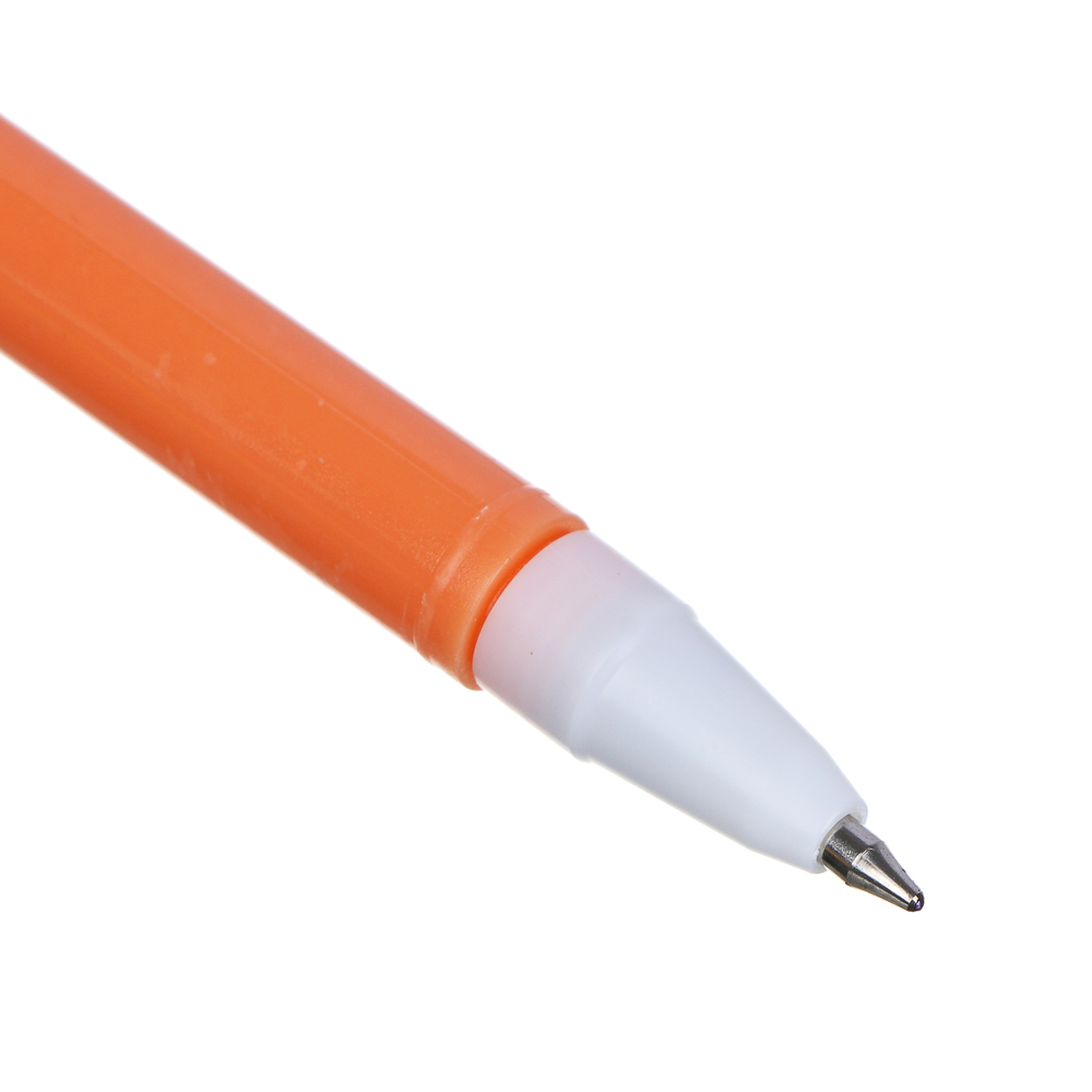 Ручка шариковая синяя в форме фруктов, корпус 17,5 см, 4 дизайна, арт.№ 591-005