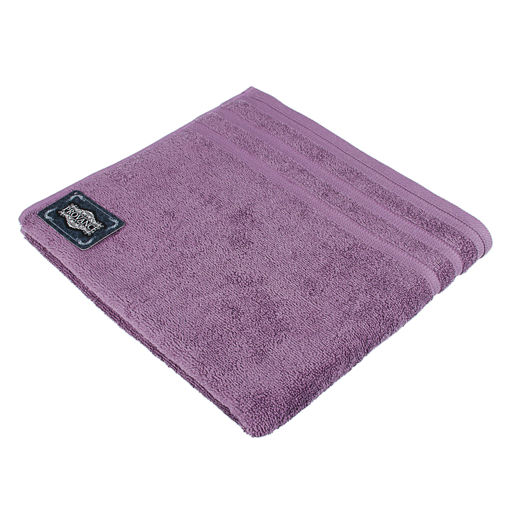 PROVANCE Виана Полотенце махровое, 100% хлопок, 70х130см, 450гр/м, фиолет, арт.№ 484-905