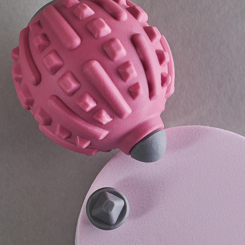 SILAPRO MAX Мяч для миофасциального массажа, d5.5см, TPR, розовый, арт.№ 192-091