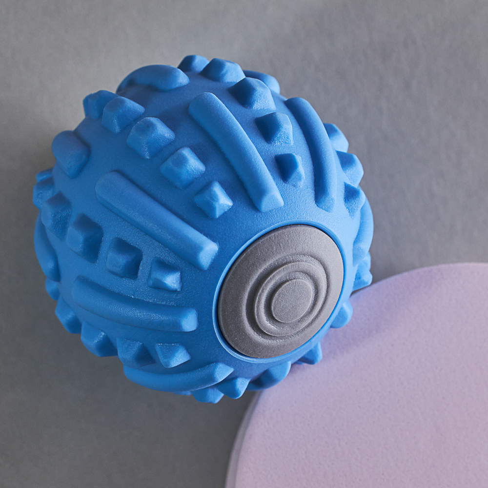 SILAPRO MAX Мяч для миофасциального массажа, d5.5см, TPR, голубой, арт.№ 192-093