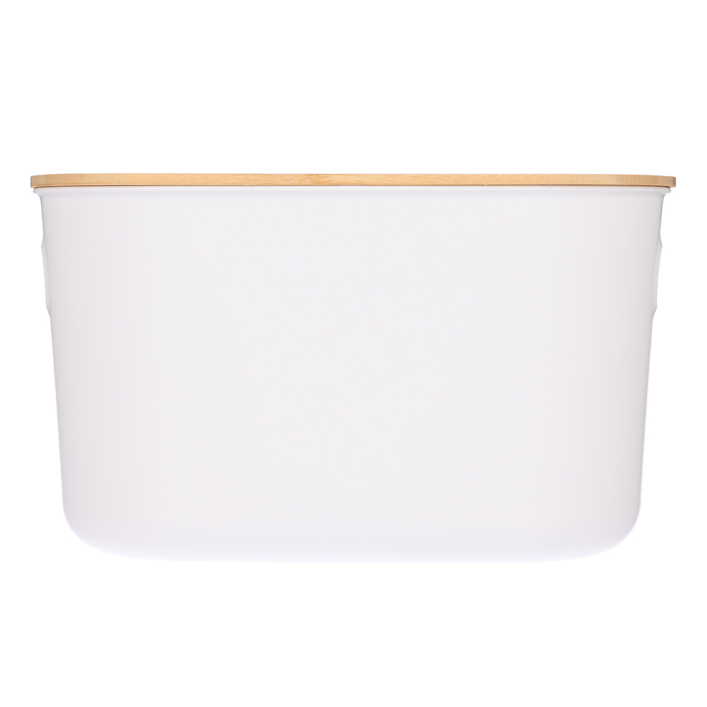 VETTA Корзина для хранения с бамбуковой крышкой "Токио", 27x22,5x15,5см, арт.№ 414-136