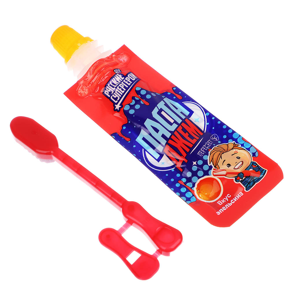 BY Русские Супергерои Жидкая конфета-гель и конфета-драже на палочке 12 гр., арт.№ 347-211