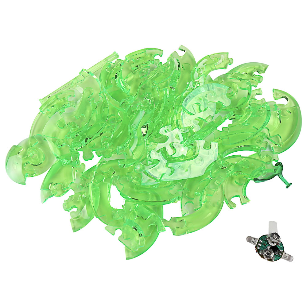 ИГРОЛЕНД Пазл-головоломка кристаллический 3D, PS, 6 дизайнов, арт.№ 214-033