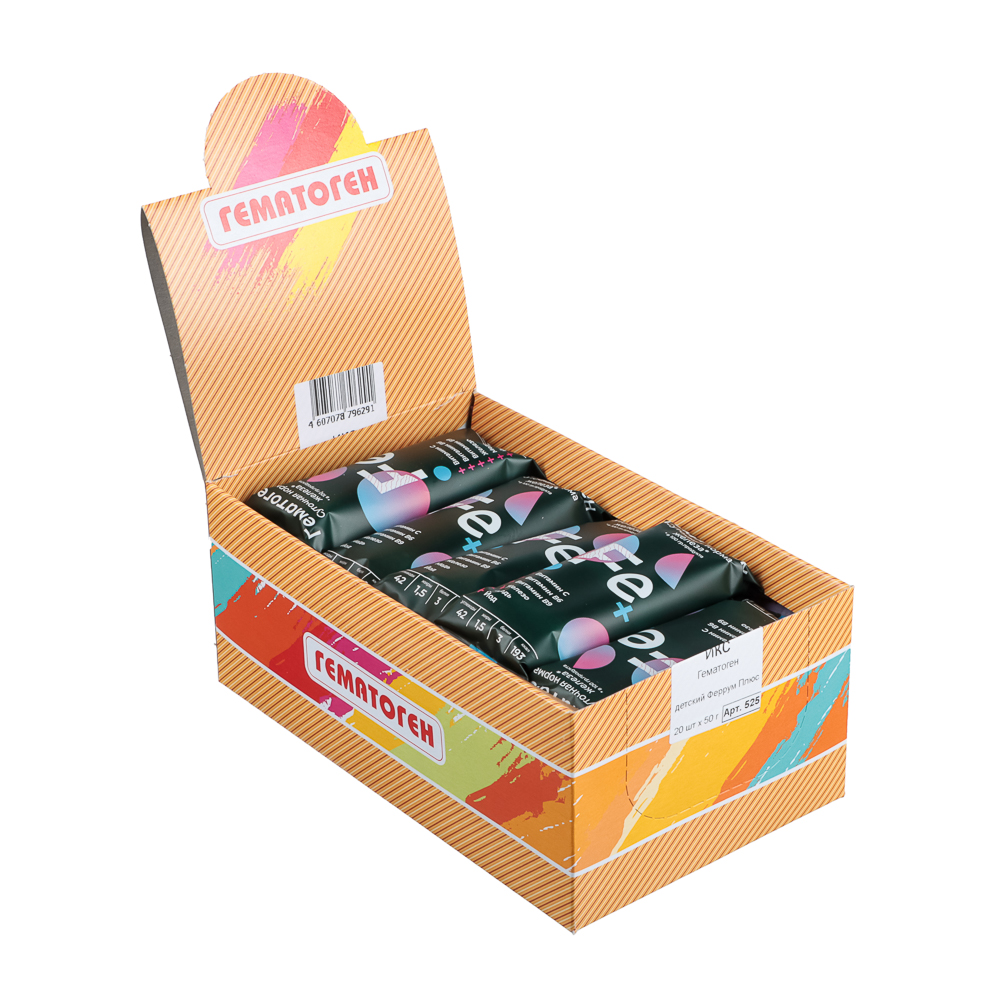 Гематоген "Народный Детский Феррум +" 50 г., арт.№ 015-014