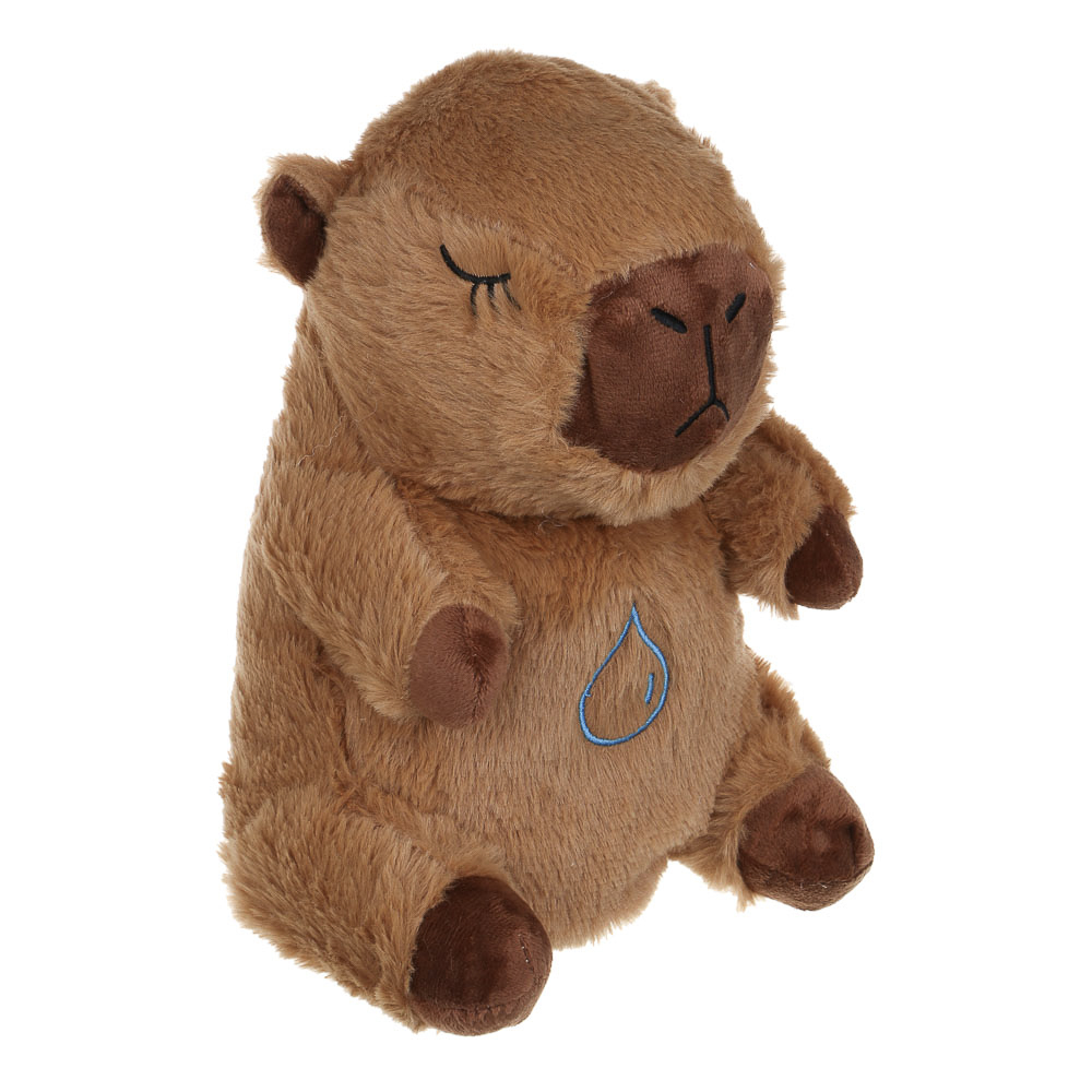 ИГРОЛЕНД Игрушка мягкая "Сплюша" в виде животного, 28 см, движ., свет, звук, ABS, полиэстер, 3хААА, арт.№ 264-921