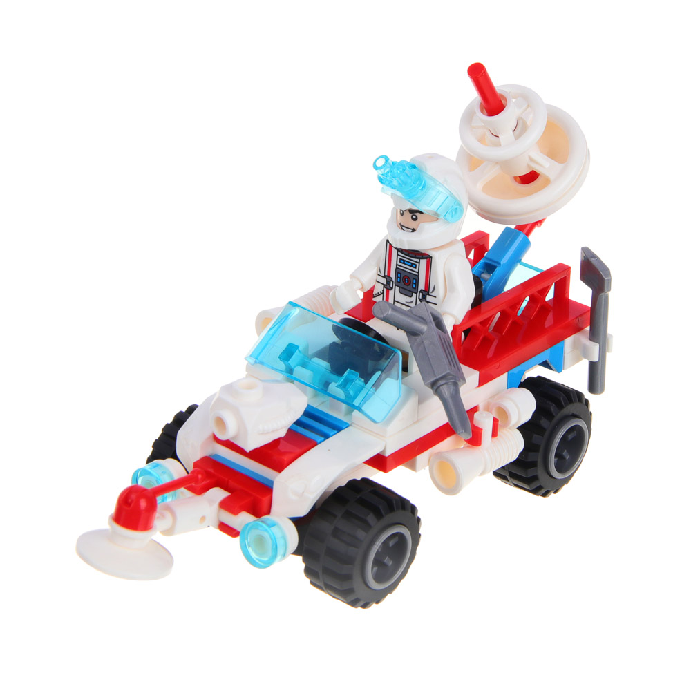 ИГРОЛЕНД Конструктор Космос Исследователи Вселенной, дет. 80-121, 15х10х5 см, 4 дизайна, арт.№ 265-623