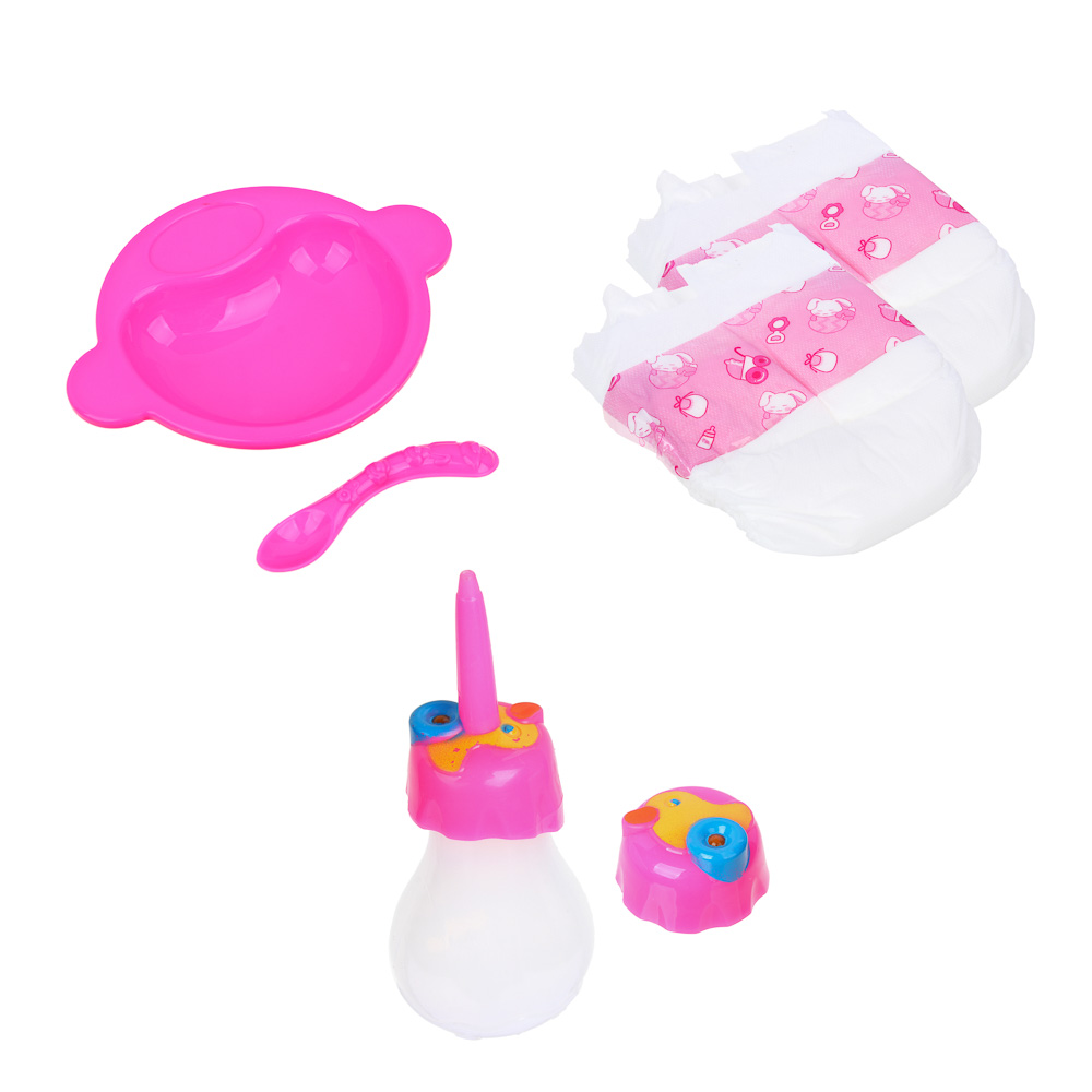 BY Kids Аксессуары для пупса, 19х13,5х4 см, 3 дизайна, арт.№ 267-886