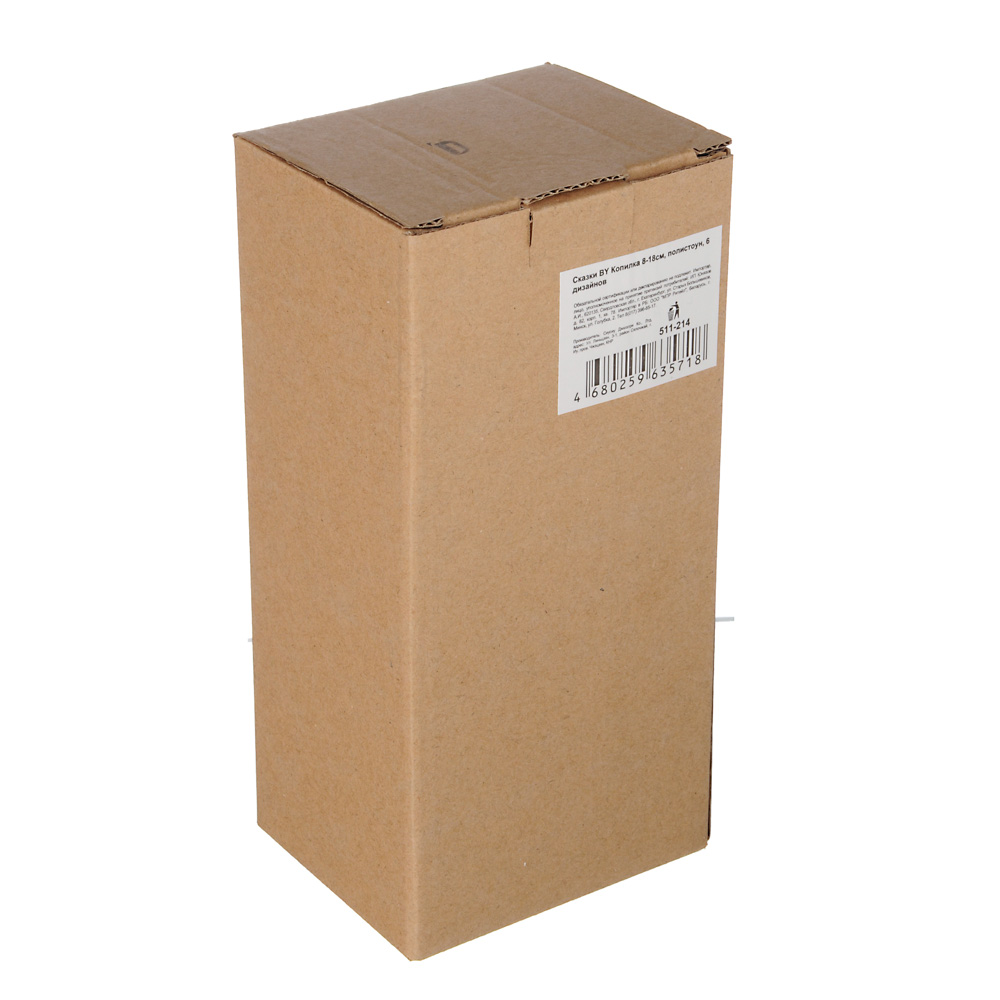 BY Сказки Копилка 8-18см, полистоун, 6 дизайнов, арт.№ 511-214