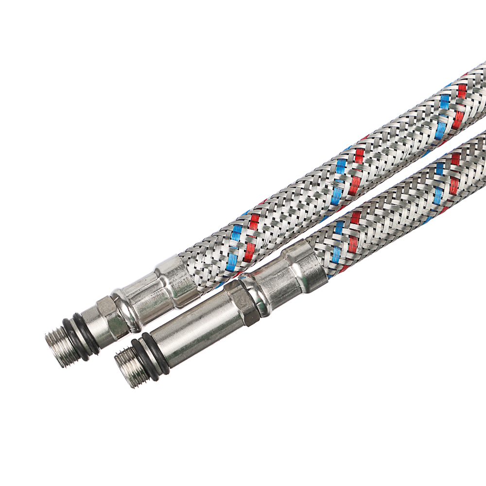 FRESSO Подводка гибкая для смесителя  Г1/2", М10, 50см, 2шт, арт.№ 573-236
