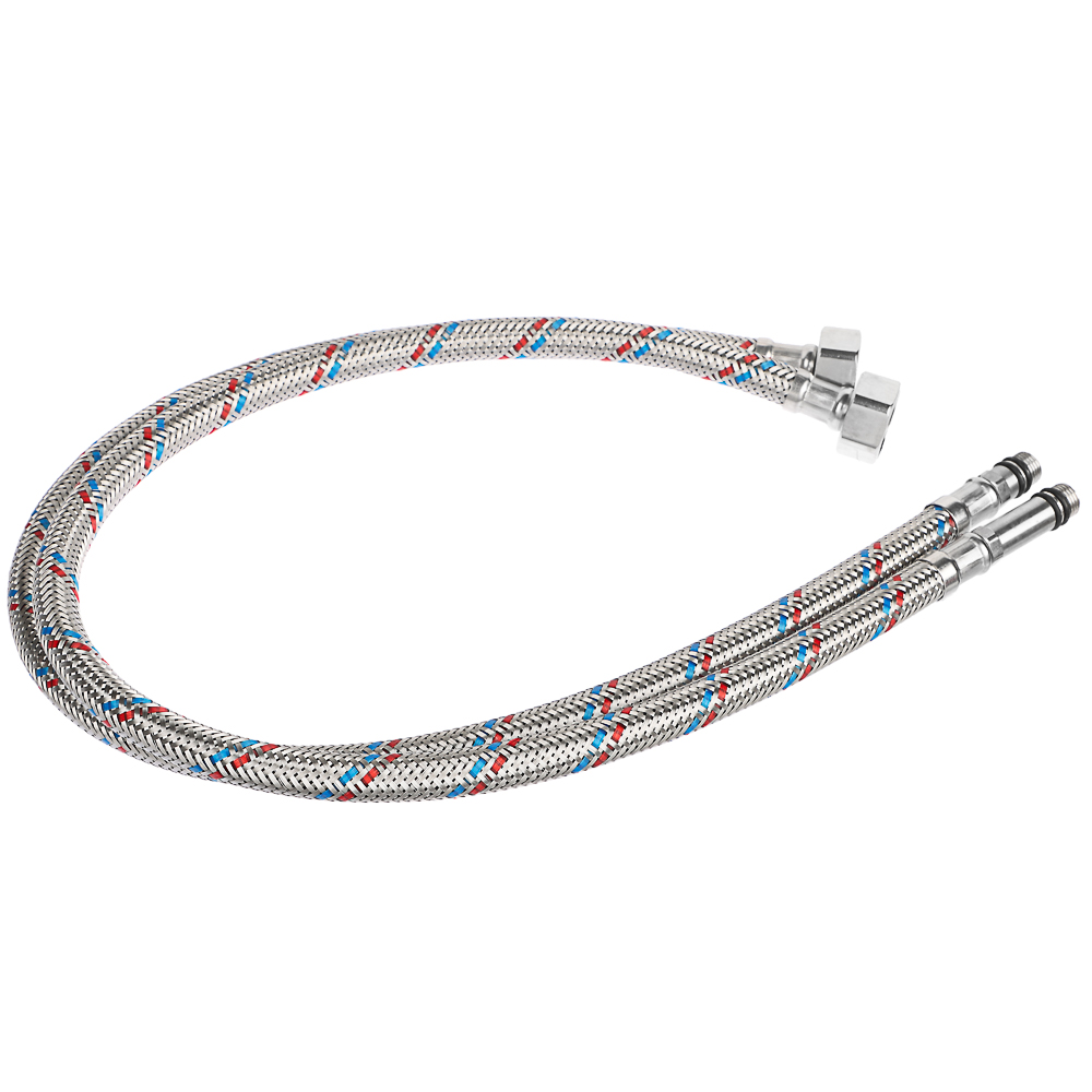 FRESSO Подводка гибкая для смесителя  Г1/2", М10, 60см, 2шт, арт.№ 573-237