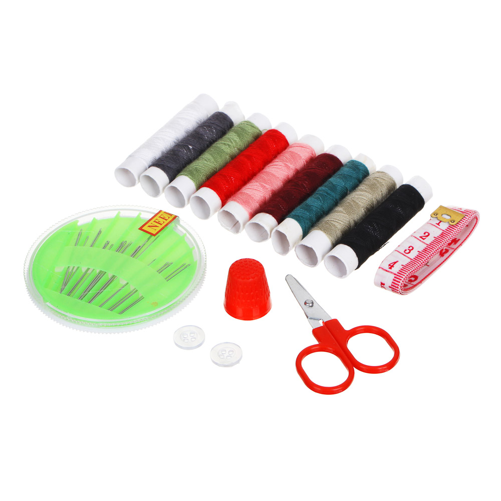 Набор швейных принадлежностей 15 предметов, ШП2019-2, арт.№ 308-259