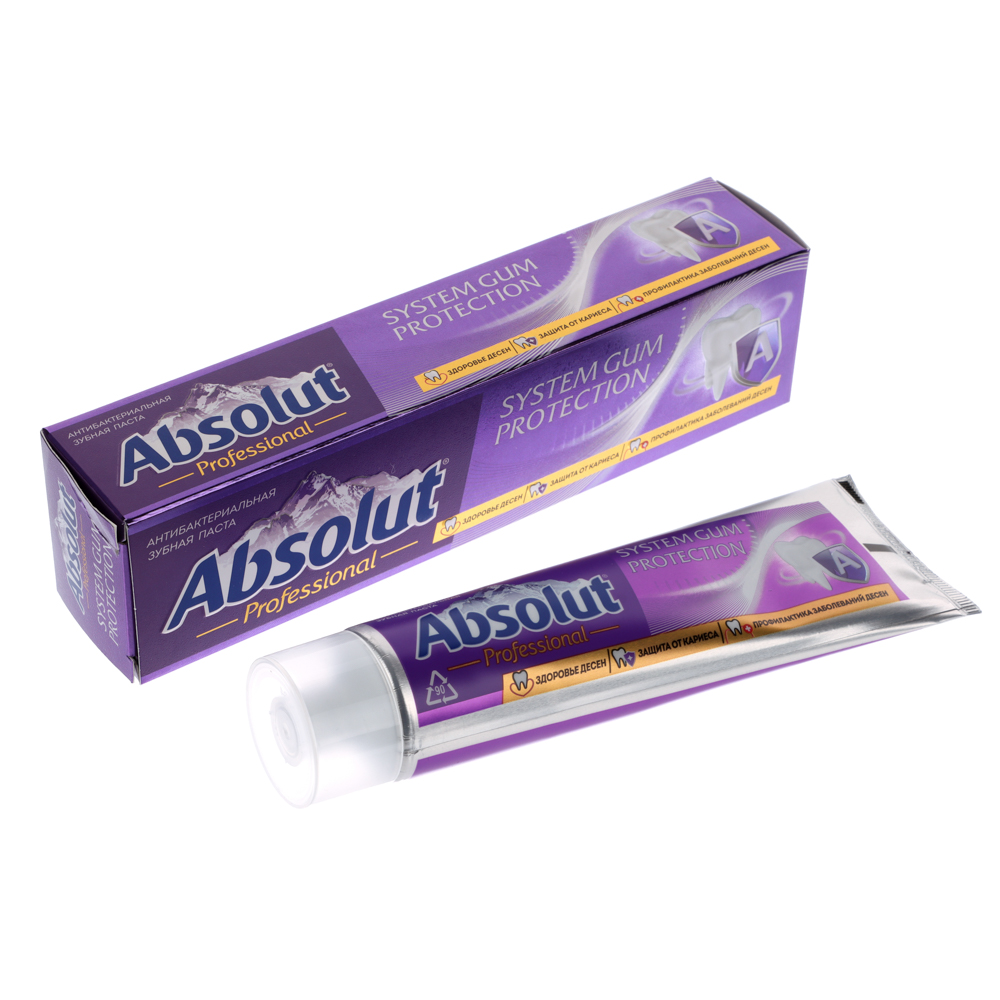 Зубная паста ABSOLUT Professional system gum protection, туба, 110г, арт.№ 981-093