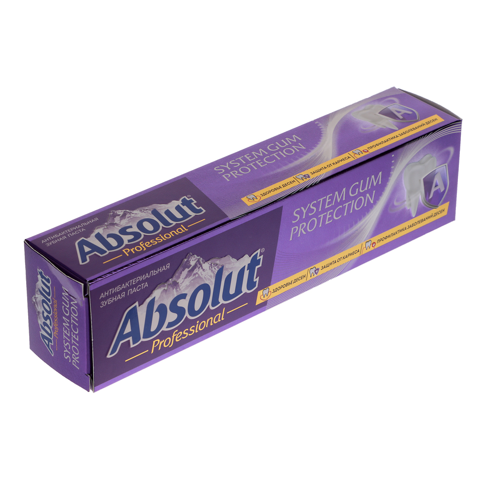 Зубная паста ABSOLUT Professional system gum protection, туба, 110г, арт.№ 981-093