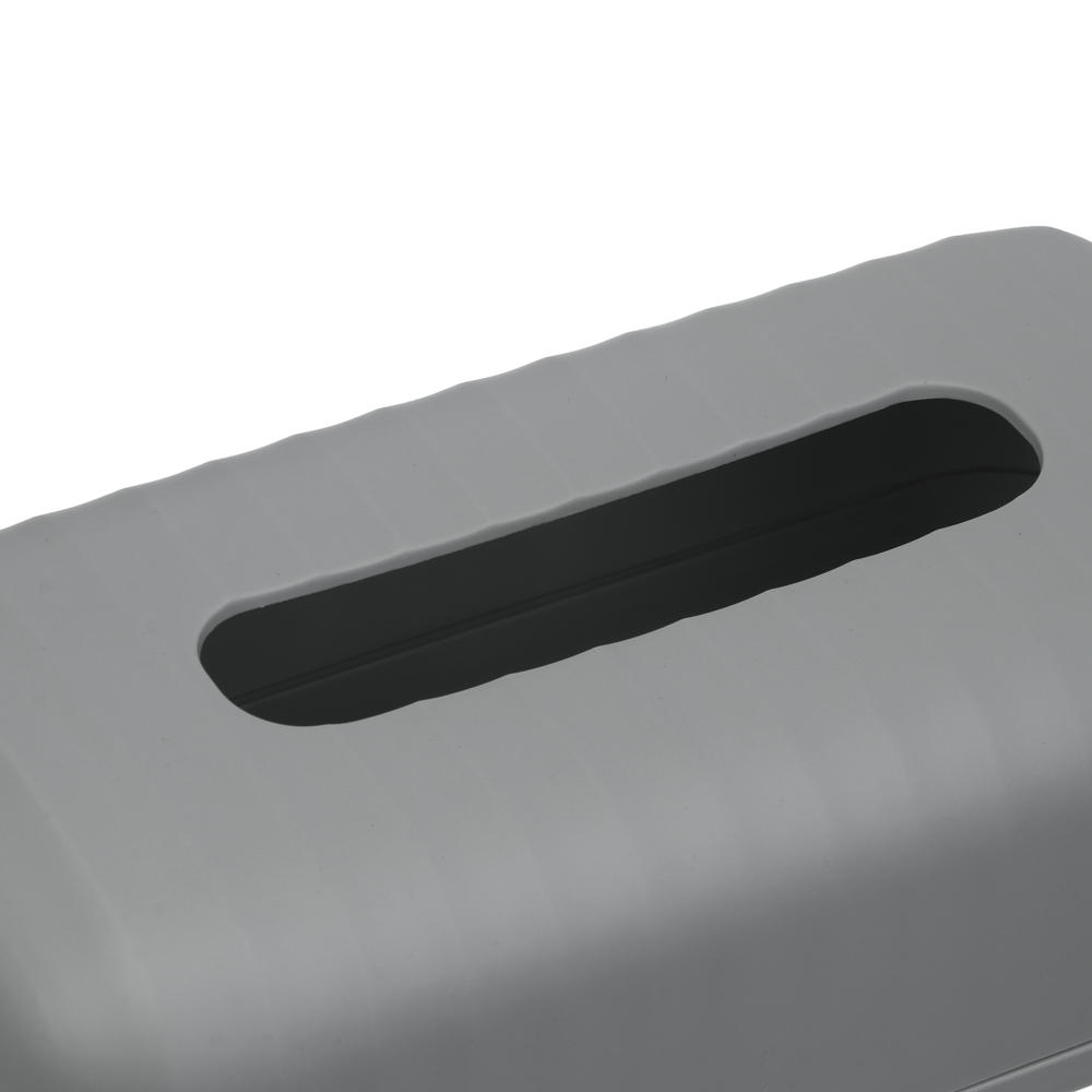 Салфетница тм VETTA Сидней, пластик, PP, серый, 27,4x14x9,2см, арт.№ 463-572