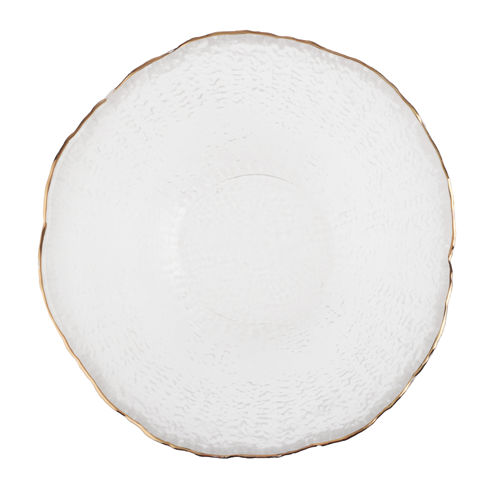 MILLIMI Винтаж Салатник 12.5см, 330мл, стекло, золото, арт.№ 820-665