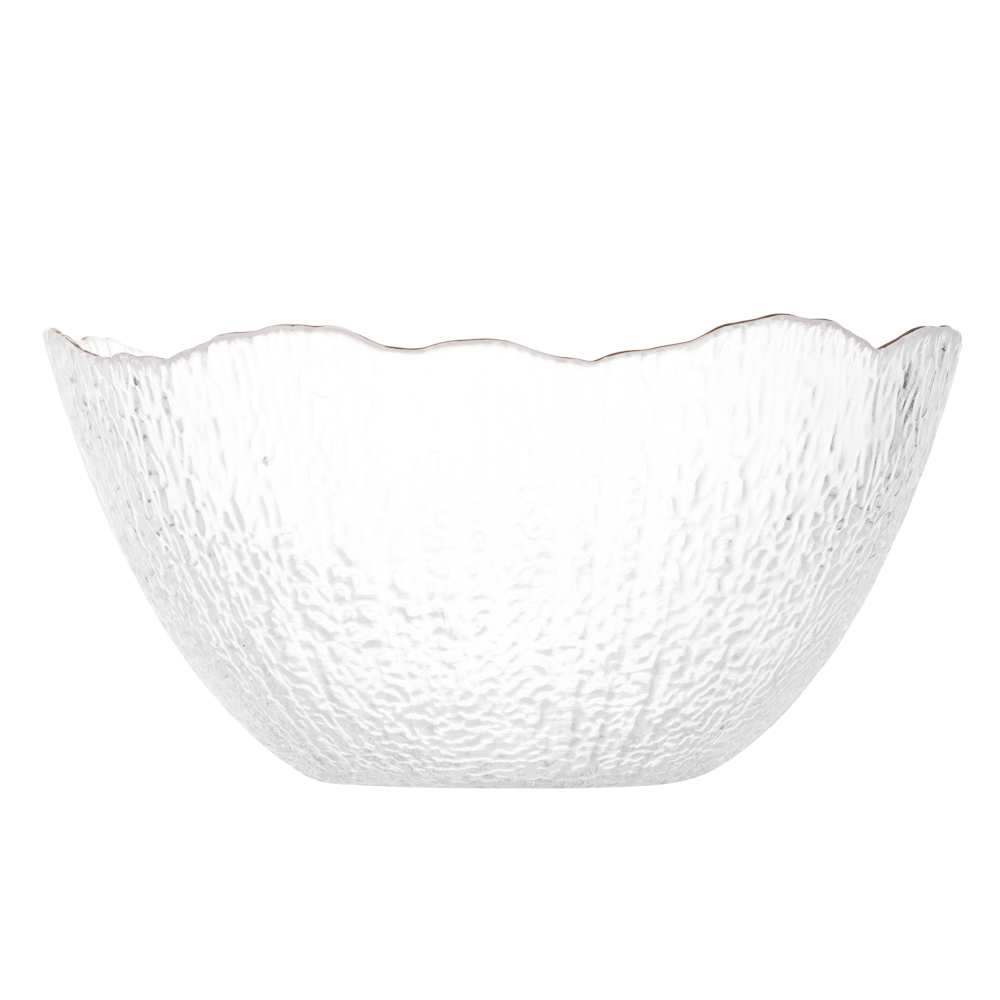 MILLIMI Винтаж Салатник 16,5см, 700мл, стекло, золото, арт.№ 820-666