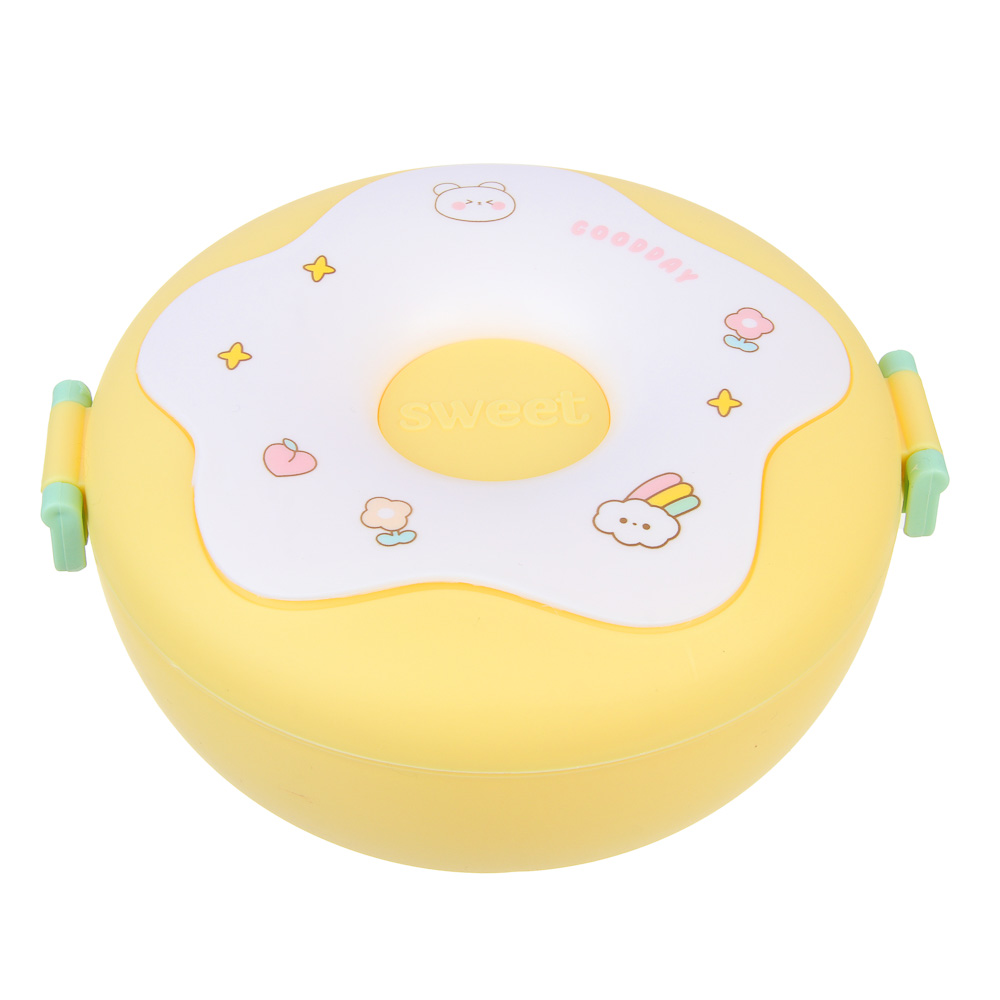 Ланчбокс, 800мл, "Пончик", полипропилен, арт.№ 829-227