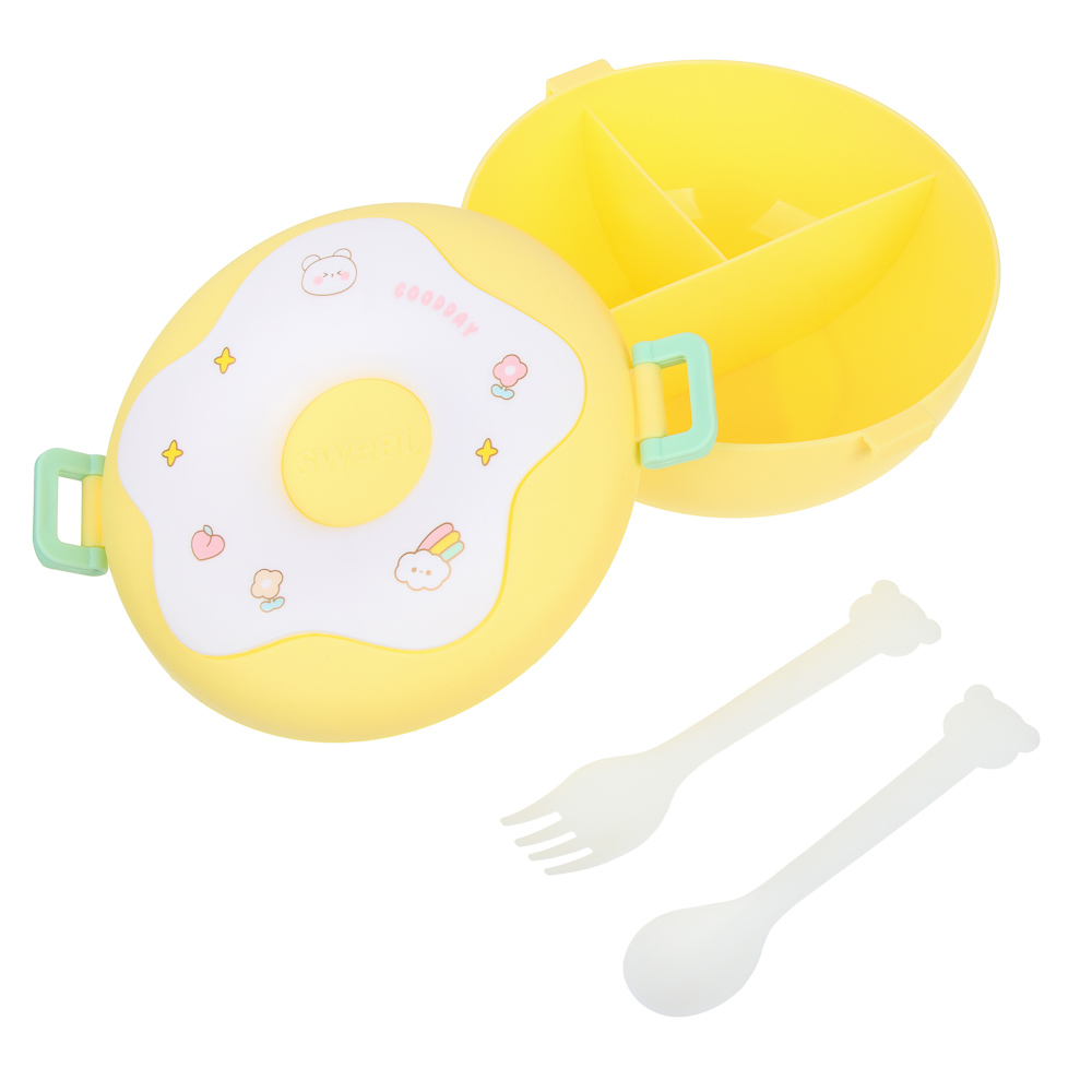 Ланчбокс, 800мл, "Пончик", полипропилен, арт.№ 829-227