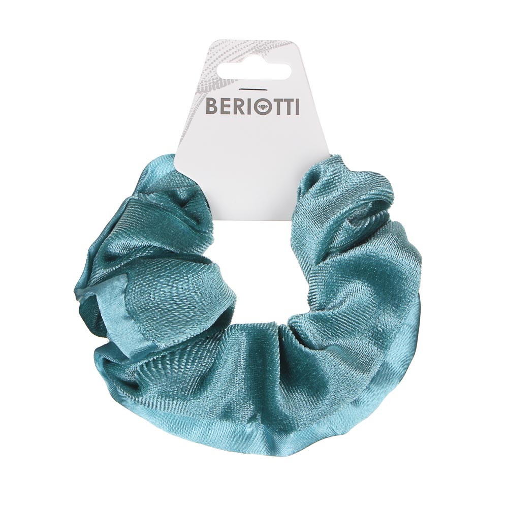 BERIOTTI Резинка для волос, полиэстер, d9см, 5 цветов, РВ2019-7, арт.№ 322-231