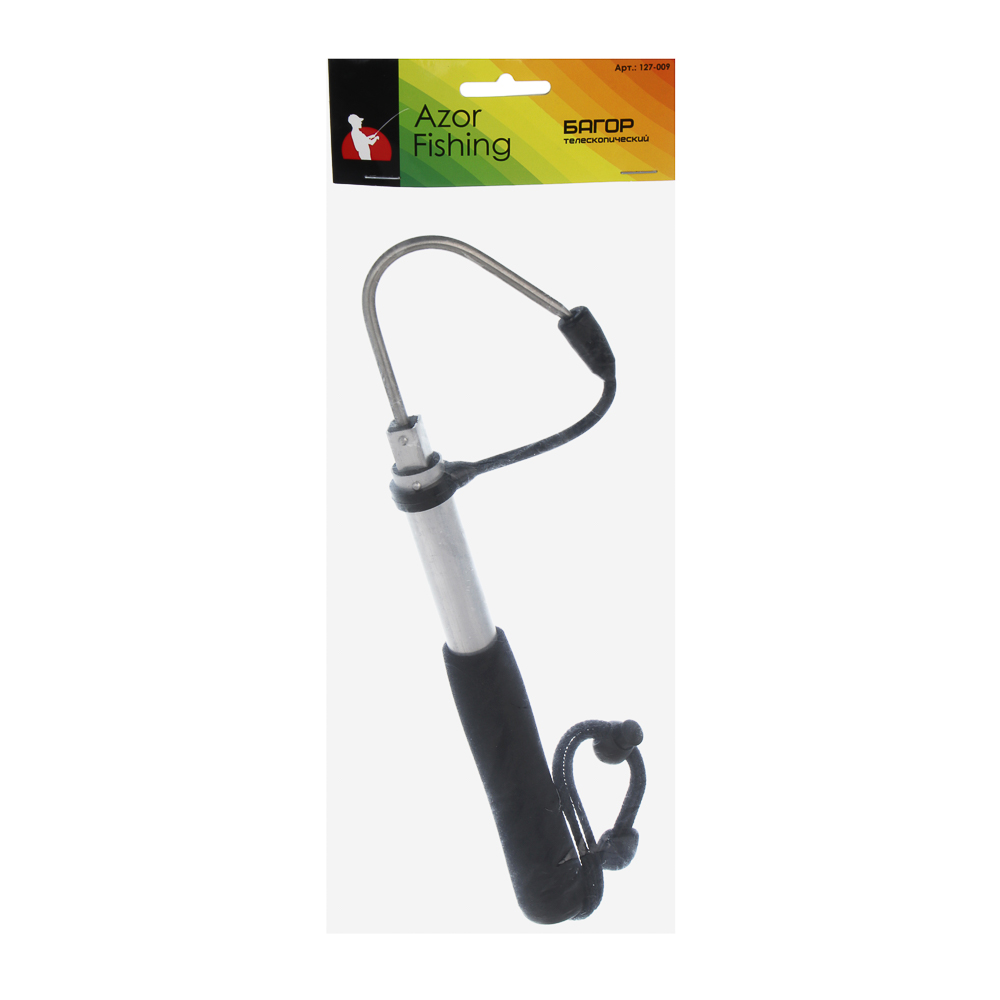Багорик телескопический тм AZOR FISHING, 60см, металл, арт.№ 127-009
