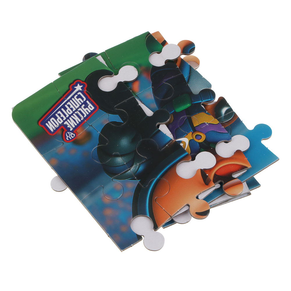 BY Русские Супергерои Пазл, 48 элементов, 14x19 см, картон, 4 дизайна, арт.№ 262-551