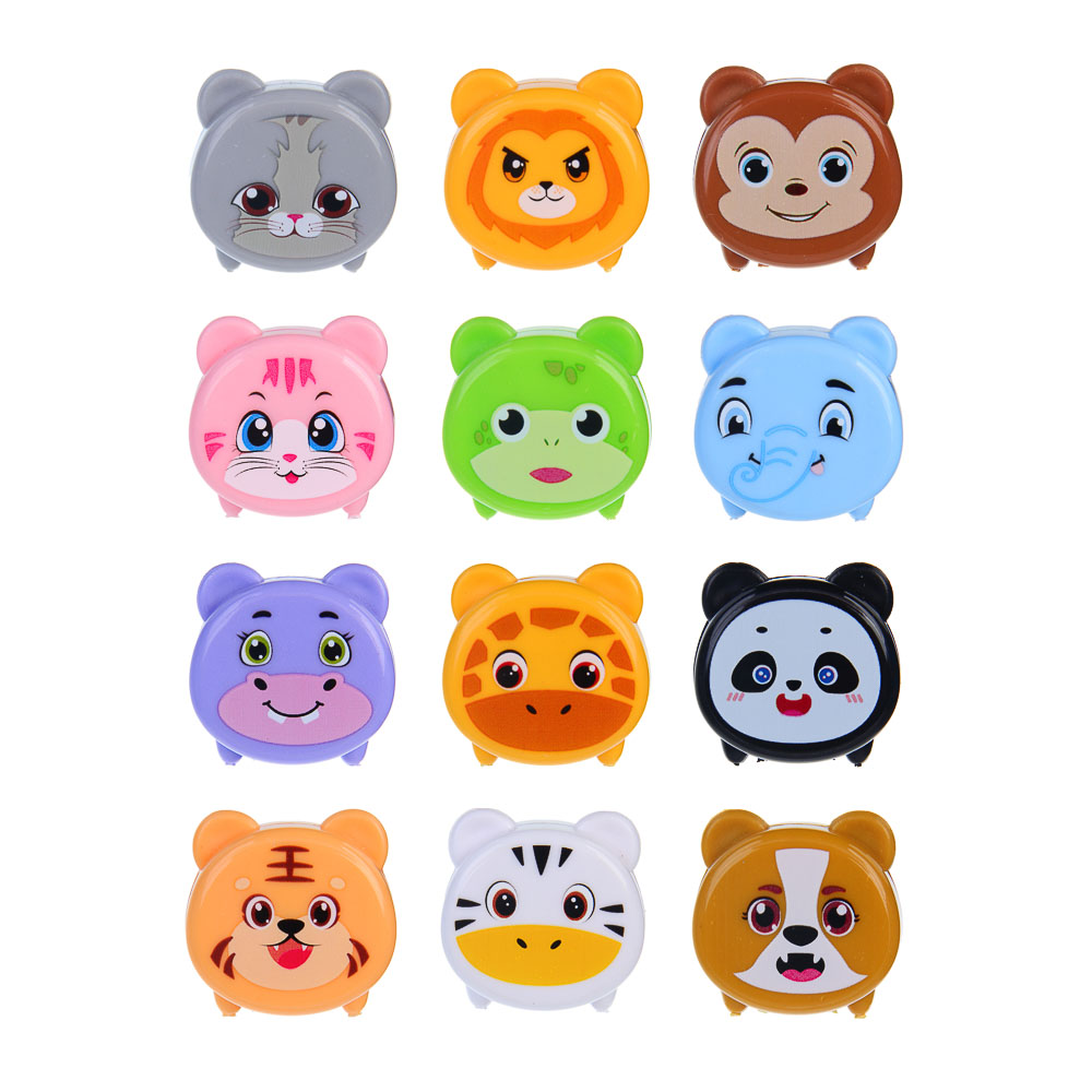 ИГРОЛЕНД Игрушка антистресс липкие лапки "Животные", 10,8х9,9х2,2см, TPR, пластик, 12 дизайнов, арт.№ 295-279