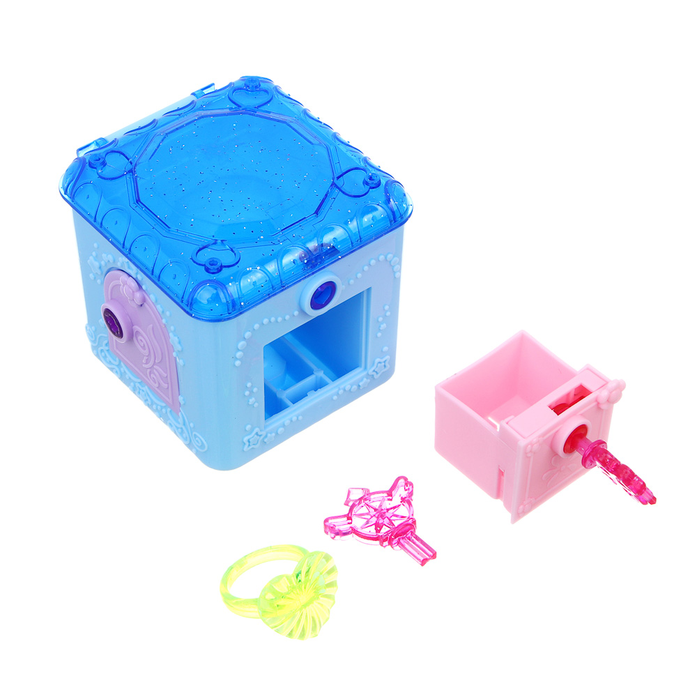 ИГРОЛЕНД Игрушка "Сюрприз в сундучке", 5,5х5,5х5,5см, PP, микс, арт.№ 295-281