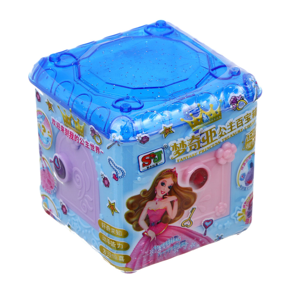 ИГРОЛЕНД Игрушка "Сюрприз в сундучке", 5,5х5,5х5,5см, PP, микс, арт.№ 295-281