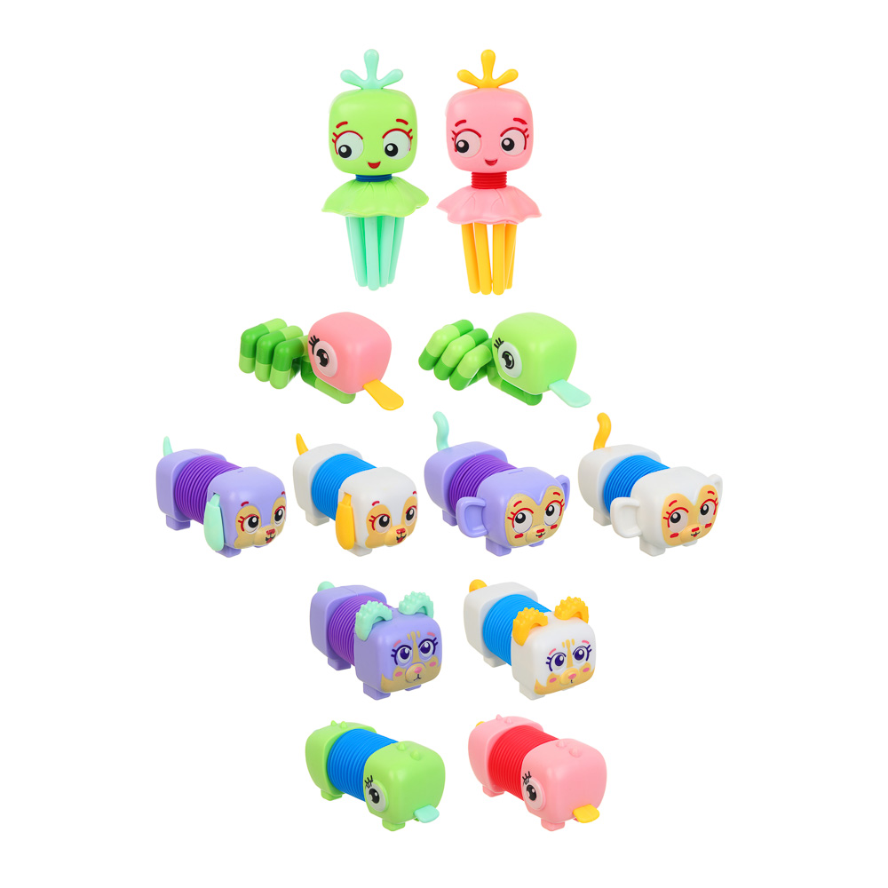 ИГРОЛЕНД Игрушка антистресс "Глазастики", PP, PE, 12х16см, 12 дизайнов, арт.№ 295-282