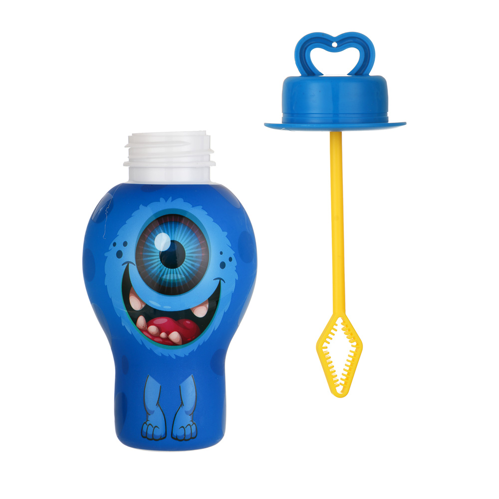 Мыльные пузыри непроливайка, "Монстрики", PET, PP, TPR, мыл. раствор 30мл, арт.№ 460-048