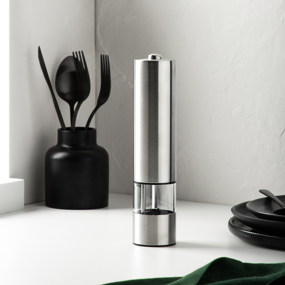 SATOSHI Мельница для специй электрическая 22см, сталь/акрил, MG705, арт.№ 827-087