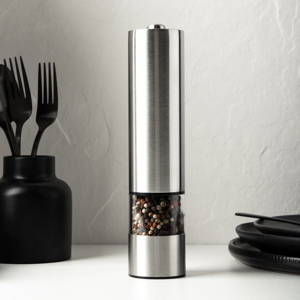 SATOSHI Мельница для специй электрическая 22см, сталь/акрил, MG705, арт.№ 827-087